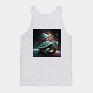 Space Turtles Tank Top